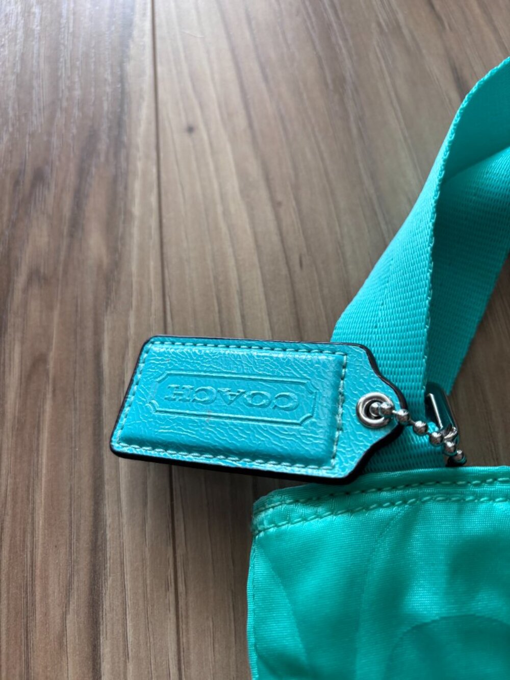 Coach Getaway Signature Nylon File Bag - Picture 4 of 6
